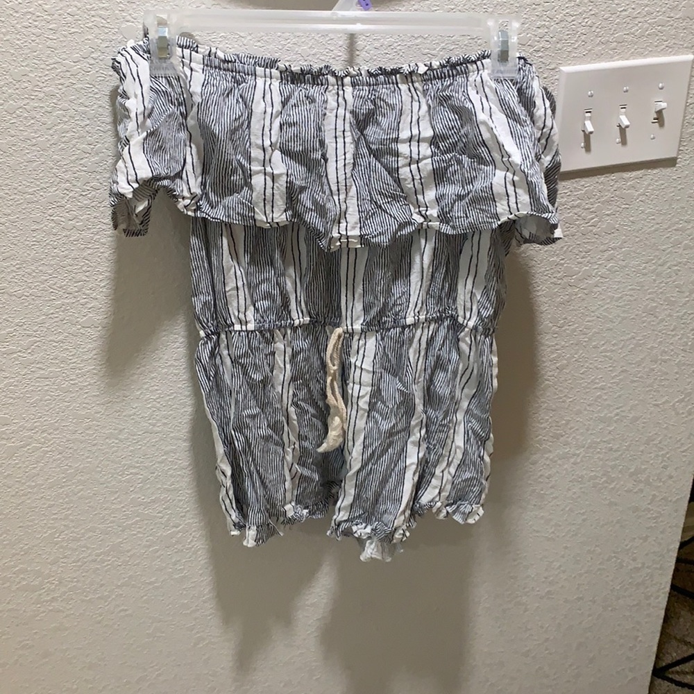 Off the shoulder romper